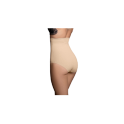 BYE-BRA - FAJA SENZA CUCITURE STILE PANTIES BEIGE MISURARE XXL