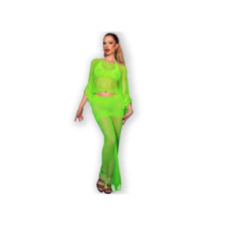 CHILIROSE - CR 4666 TOP E GONNA VERDE S/M