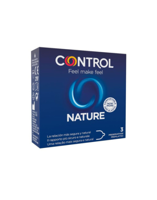 CONTROL - PRESERVATIVI ADAPTA NATURE 3 UNITÀ