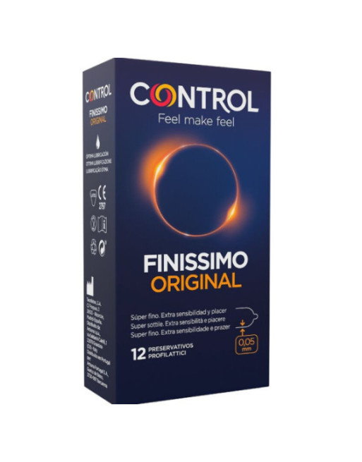 CONTROL - FINISSIMO CONDOMS 12 UNITS