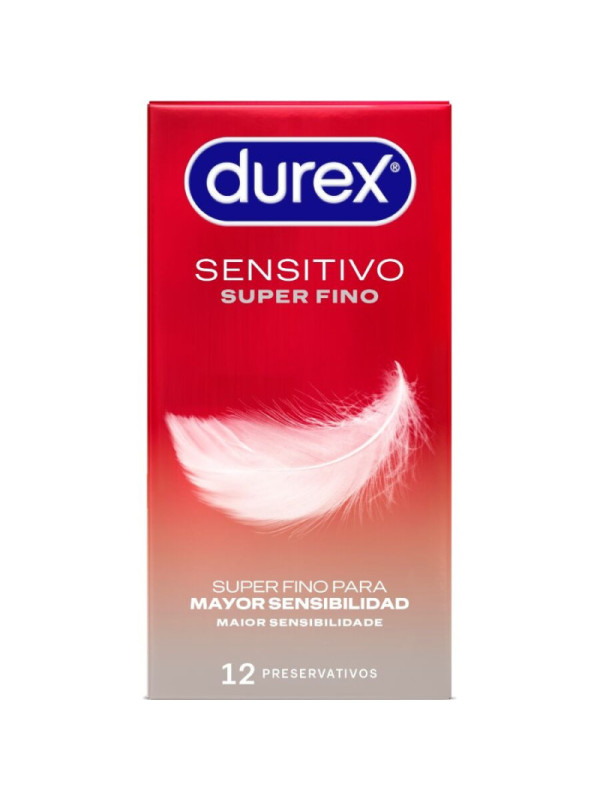 DUREX - SUPER SOTTILI SENSITIVE 12 UNITÀ