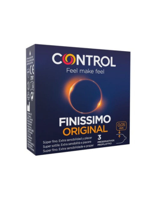 CONTROL - PRESERVATIVI FINISSIMO 3 UNITÀ