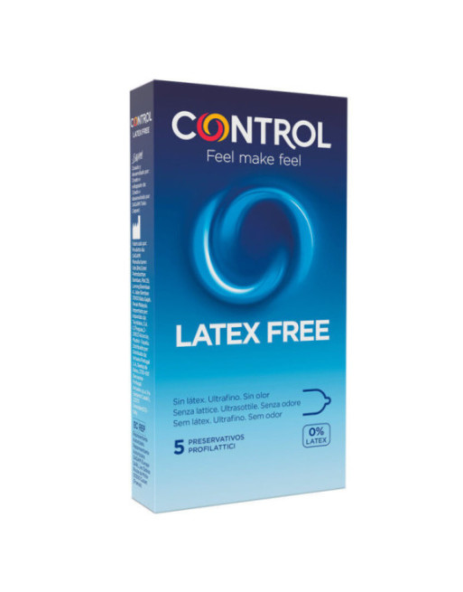 CONTROL - FREE SIN LATEX CONDOMS 5 UNITS