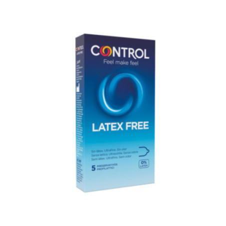 CONTROL - FREE SIN LATEX CONDOMS 5 UNITS