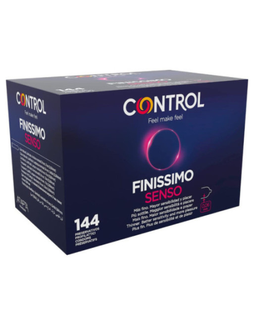 CONTROL - PRESERVATIVI FINISSIMO SENSO 144 UNITÀ