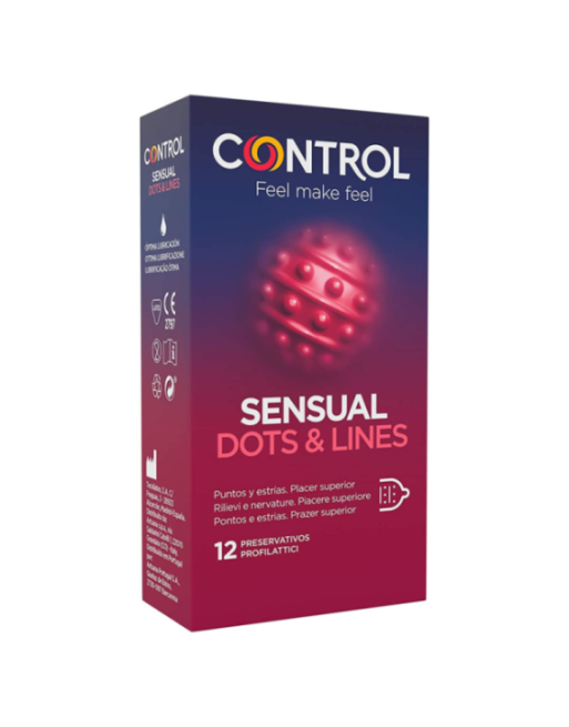 CONTROL - PUNTI E LINEE SENSUALI PUNTI E SMAGLIATURE 12 UNITÀ