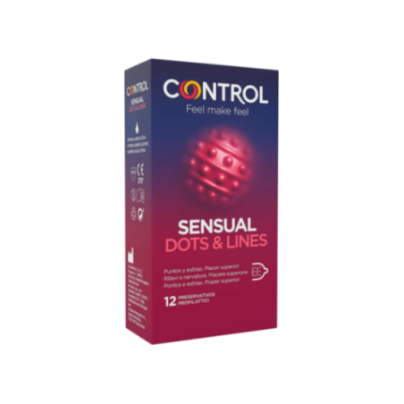 CONTROL - PUNTI E LINEE SENSUALI PUNTI E SMAGLIATURE 12 UNITÀ