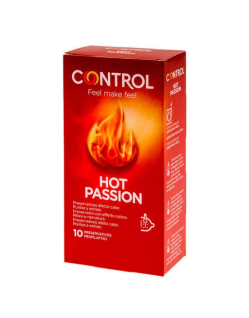 CONTROL - EFFETTO RISCALDANTE HOT PASSION 10 UNITÀ