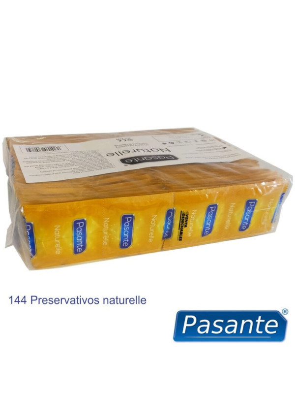 PASANTE - PRESERVATIVI NATURELLE BORSA 144 UNIT
