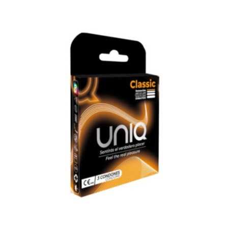 UNIQ - PRESERVATIVO SENZA LATTICE CLASSIC 3 UNITÀ