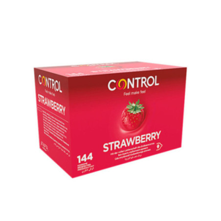 CONTROL - PRESERVATIVI ADAPTA ALLA FRAGOLA 144 UNITÀ