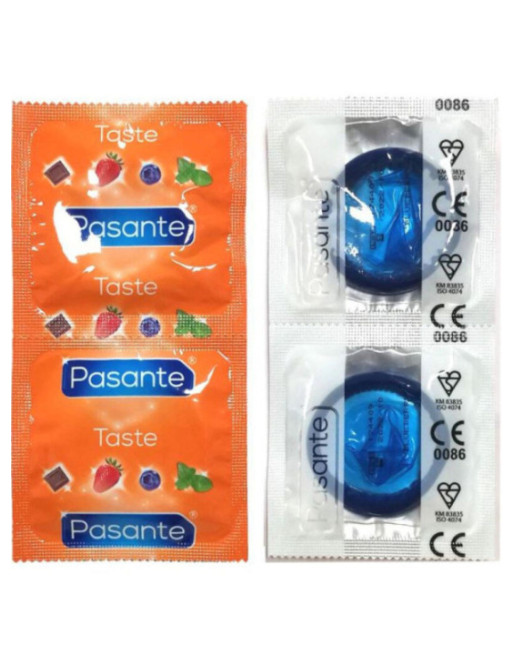 PASANTE - PRESERVATIVI GUSTO MIRTILLO BORSA 144 UNIT