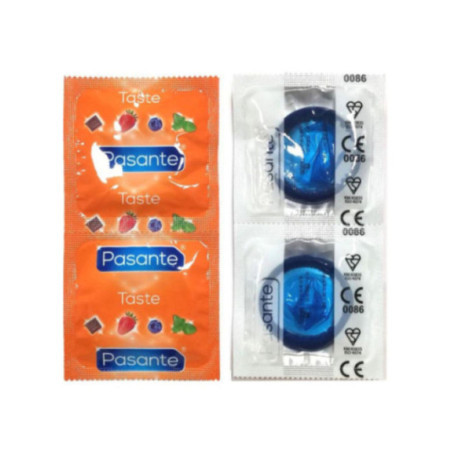 PASANTE - PRESERVATIVI GUSTO MIRTILLO BORSA 144 UNIT