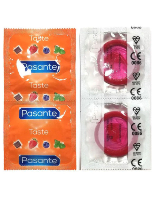 PASANTE - PRESERVATIVI GUSTO FRAGOLA BORSA 144 UNIT