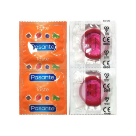 PASANTE - PRESERVATIVI GUSTO FRAGOLA BORSA 144 UNIT