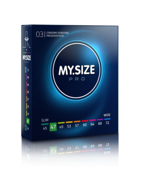 MY SIZE - PRO PRESERVATIVI 47 MM 3 UNIT