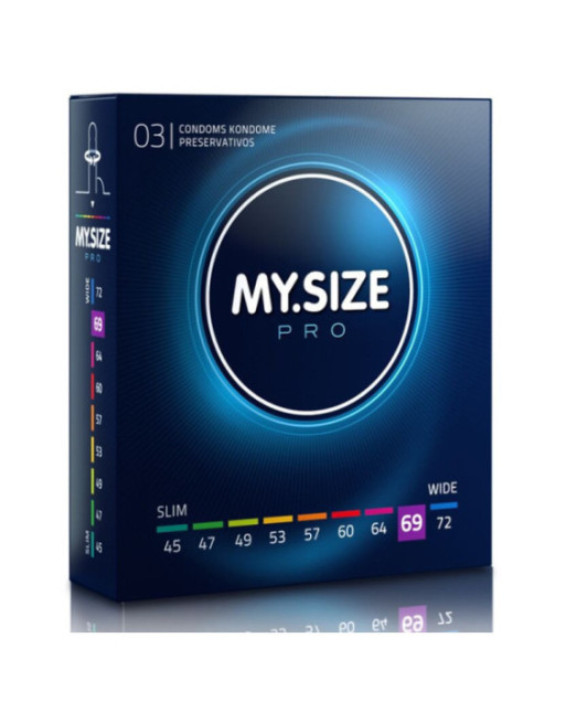 MY SIZE - PRO PRESERVATIVI 69 MM 3 UNIT