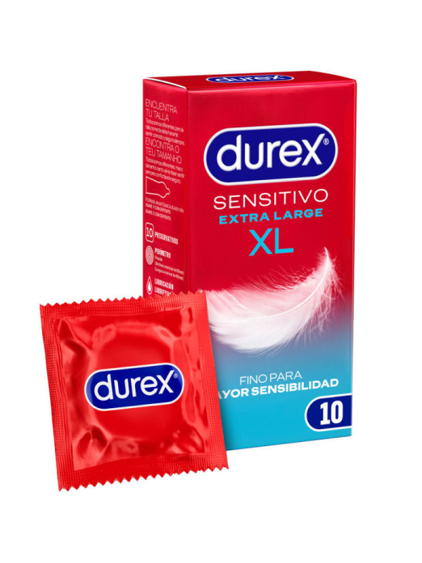 DUREX - PRESERVATIVI SENSITIVE XL 10 UNITÀ