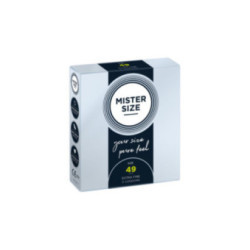 MISTER SIZE - PRESERVATIVO TAGLIA S 49 MM (3 UNITÀ)