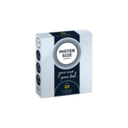 MISTER SIZE - PRESERVATIVO TAGLIA M 53 MM (3 UNITÀ)