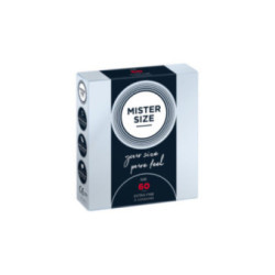 MISTER SIZE - PRESERVATIVO TAGLIA XL 60 MM (3 UNITÀ)
