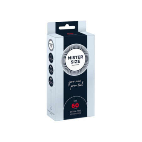MISTER SIZE - PRESERVATIVO TAGLIA XL 60 MM (10 UNITÀ)