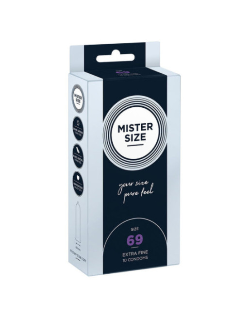 MISTER SIZE - PRESERVATIVI TAGLIA XXXL 69 MM (10 UNITÀ)