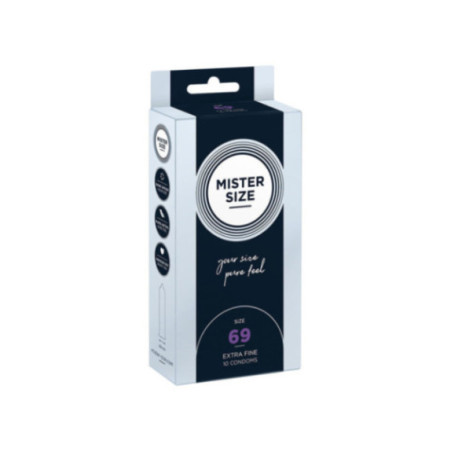 MISTER SIZE - PRESERVATIVI TAGLIA XXXL 69 MM (10 UNITÀ)