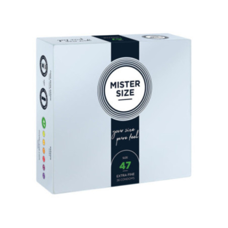 MISTER SIZE - PRESERVATIVI TAGLIA XS 47 MM (36 UNITÀ)