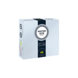 MISTER SIZE - PRESERVATIVO TAGLIA S 49 MM (36 UNITÀ)