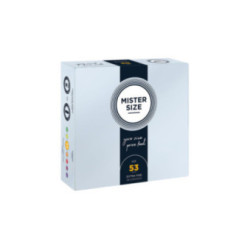 MISTER SIZE - PRESERVATIVO TAGLIA M 53 MM (36 UNITÀ)