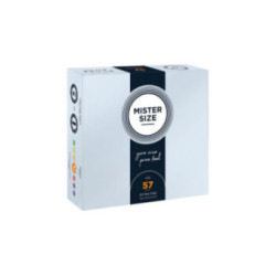MISTER SIZE - PRESERVATIVO TAGLIA L 57 MM (36 UNITÀ)