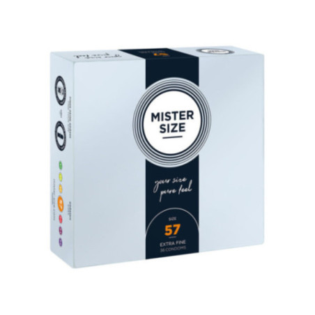 MISTER SIZE - PRESERVATIVO TAGLIA L 57 MM (36 UNITÀ)