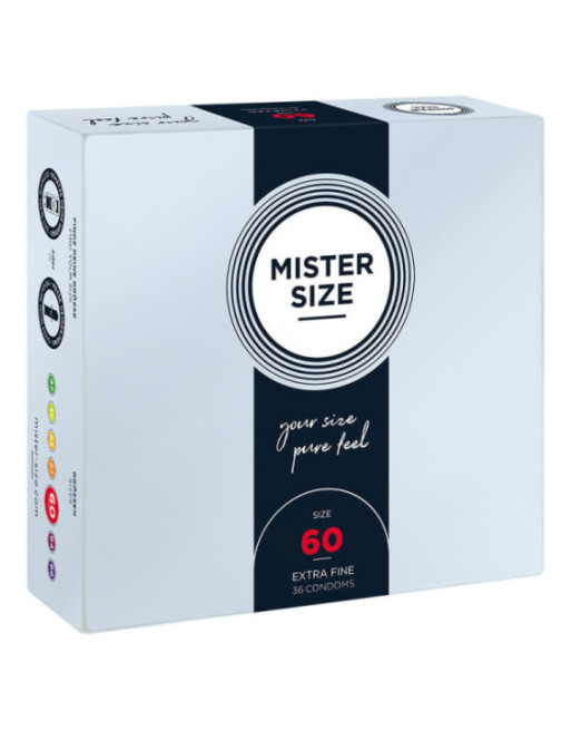 MISTER SIZE - PRESERVATIVO TAGLIA XL 60 MM (36 UNITÀ)