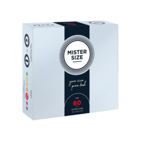 MISTER SIZE - PRESERVATIVO TAGLIA XL 60 MM (36 UNITÀ)