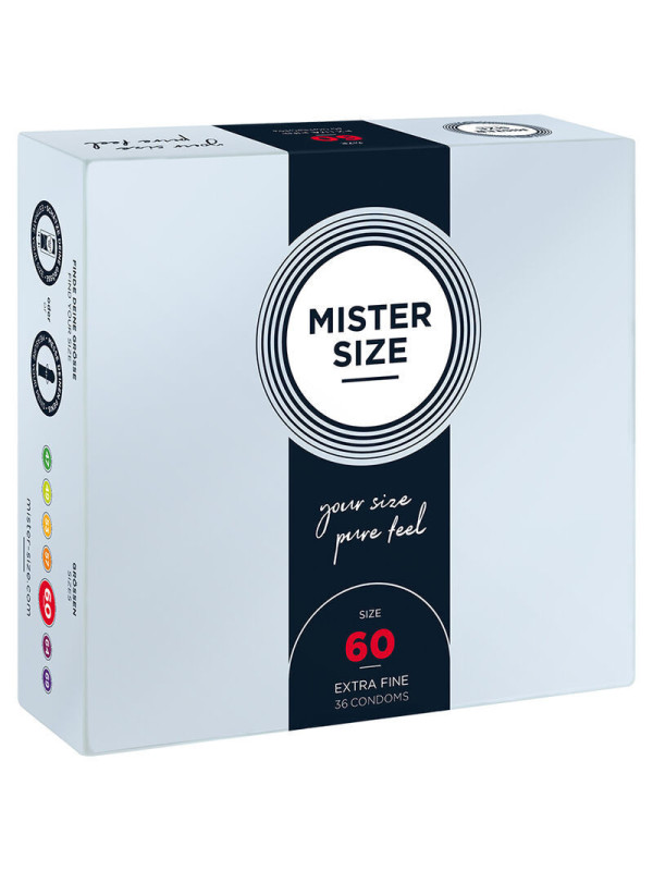 MISTER SIZE - PRESERVATIVO TAGLIA XL 60 MM (36 UNITÀ)