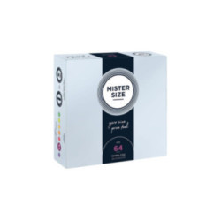 MISTER SIZE - PRESERVATIVI TAGLIA XXL 64 MM (36 UNITÀ)