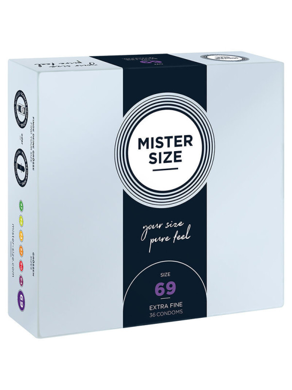 MISTER SIZE - PRESERVATIVI TAGLIA XXXL 69 MM (36 UNITÀ)
