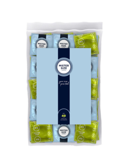 MISTER SIZE - PRESERVATIVO TAGLIA S 49 MM (100 UNITÀ)