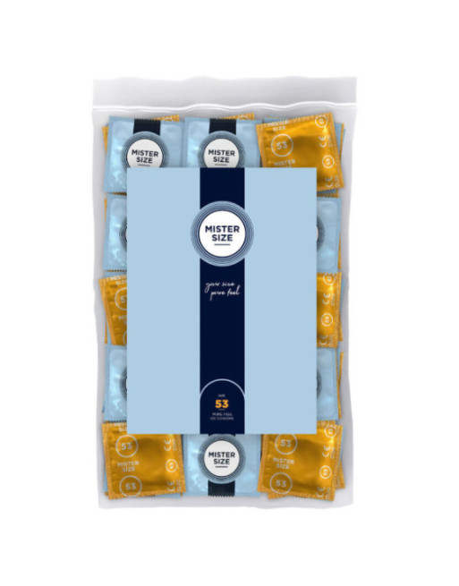 MISTER SIZE - PRESERVATIVO TAGLIA M 53 MM (100 UNITÀ)