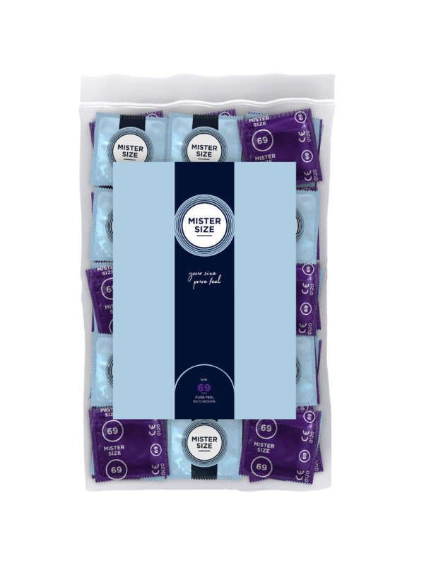 MISTER SIZE - PRESERVATIVI TAGLIA XXXL 69 MM (100 UNITÀ)