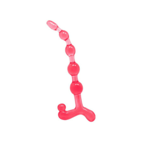BAILE - SFERE ANAL ROSSE FLESSIBILI TWIST