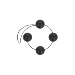 OHMAMA - SFERE ANAL CINESI NERE 170 GR