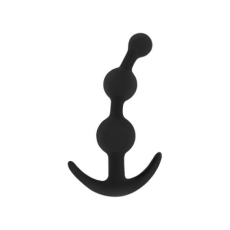 OHMAMA - PLUG ANALE IN SILICONE CURVO 13 CM