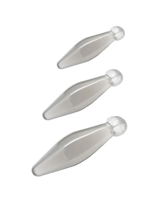 TOYJOY - GIOCO ANALE FINGER RIMMER 3 PEZZI TRASPARENTE