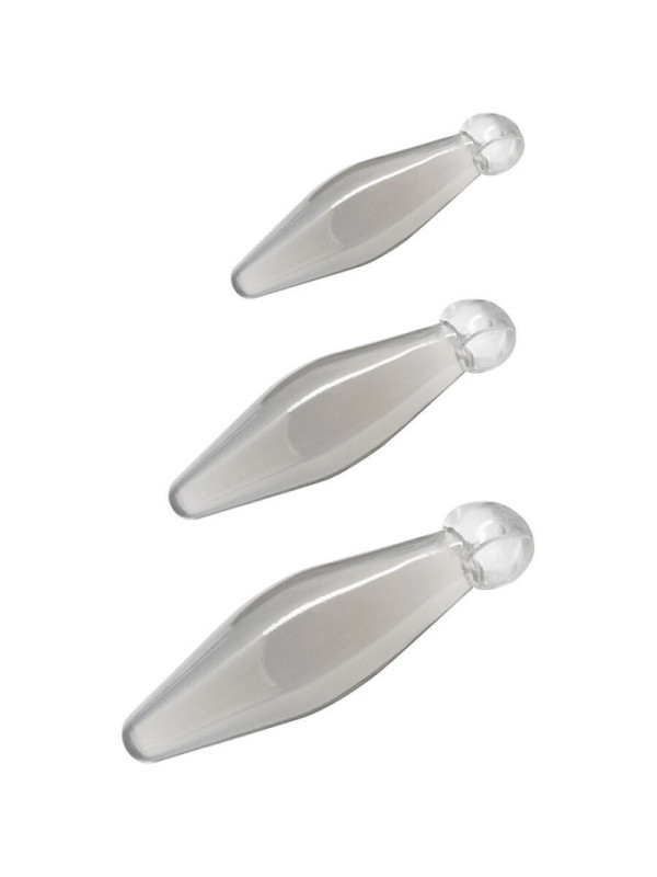 TOYJOY - GIOCO ANALE FINGER RIMMER 3 PEZZI TRASPARENTE