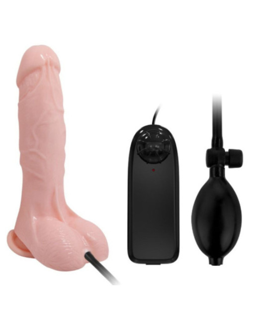 BAILE - DILDO VIBRANTE E GONFIABILE REALISTICO 18