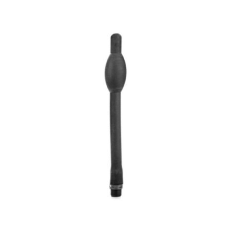 ALL BLACK - DOCCIA ANALE HINCHABLE IN SILICONE 27 CM
