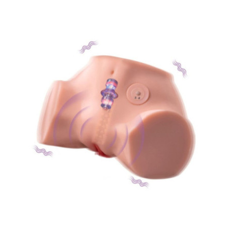 XISE - FENNIE SHAKING MASTURBATORE MULTIPOSIZIONE REALISTICO PER VAGINA E ANO CON VIBRAZIONE