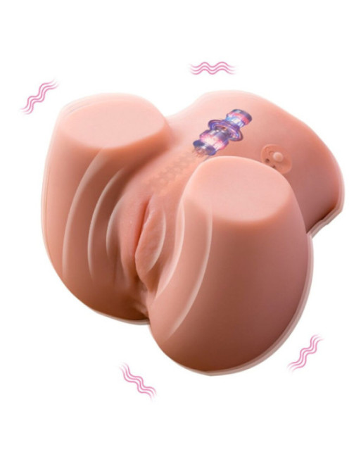 XISE - CONNIE BACK MASTURBATOR VAGINA E ANO REALISTICO MULTIPOSIZIONE CON VIBRAZIONE
